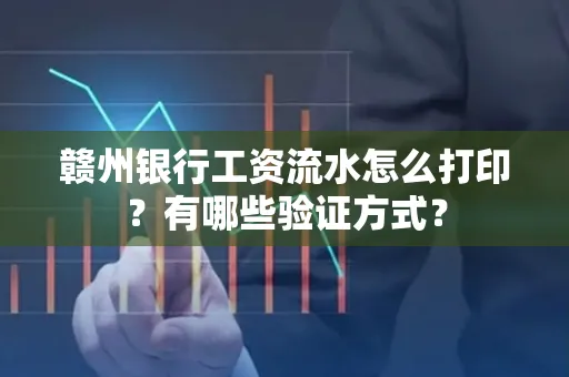 赣州银行工资流水怎么打印?有哪些验证方式?